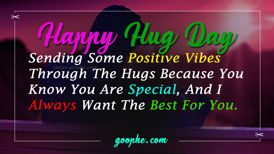 Happy Hug Day Messages